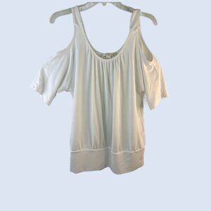 Boston Proper Cold Shoulder Top Size: M